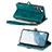 Leather Case Stands Flip Cover Holder S18D for Samsung Galaxy S22 5G