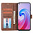 Leather Case Stands Flip Cover Holder SY1 for Oppo Reno7 Lite 5G