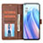 Leather Case Stands Flip Cover Holder SY1 for Oppo Reno7 Pro 5G