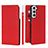 Leather Case Stands Flip Cover Holder T02D for Samsung Galaxy S23 5G