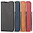 Leather Case Stands Flip Cover Holder T03D for Samsung Galaxy S21 Plus 5G