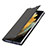 Leather Case Stands Flip Cover Holder T03D for Samsung Galaxy S21 Ultra 5G