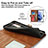 Leather Case Stands Flip Cover Holder T04D for Samsung Galaxy S22 5G