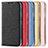 Leather Case Stands Flip Cover Holder T08D for Samsung Galaxy S23 5G