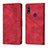 Leather Case Stands Flip Cover Holder Y01B for Huawei Honor 9X Red