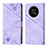Leather Case Stands Flip Cover Holder Y01B for Huawei Honor Magic4 Lite 5G Purple