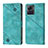 Leather Case Stands Flip Cover Holder Y01B for Motorola Moto Edge X30 Pro 5G Green
