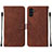 Leather Case Stands Flip Cover Holder Y01B for Samsung Galaxy A04s