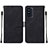 Leather Case Stands Flip Cover Holder Y01B for Samsung Galaxy F52 5G