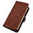 Leather Case Stands Flip Cover Holder Y01B for Samsung Galaxy M12