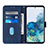 Leather Case Stands Flip Cover Holder Y01B for Samsung Galaxy S20