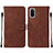 Leather Case Stands Flip Cover Holder Y01B for Samsung Galaxy S20