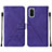 Leather Case Stands Flip Cover Holder Y01B for Samsung Galaxy S20