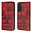 Leather Case Stands Flip Cover Holder Y01B for Samsung Galaxy S22 5G