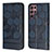 Leather Case Stands Flip Cover Holder Y01B for Samsung Galaxy S23 Ultra 5G