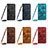 Leather Case Stands Flip Cover Holder Y01B for Xiaomi Redmi 10C 4G