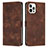 Leather Case Stands Flip Cover Holder Y01X for Apple iPhone 13 Pro