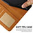 Leather Case Stands Flip Cover Holder Y01X for Motorola Moto E30