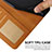 Leather Case Stands Flip Cover Holder Y01X for Motorola Moto E32