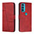 Leather Case Stands Flip Cover Holder Y01X for Motorola Moto Edge 20 5G