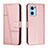Leather Case Stands Flip Cover Holder Y01X for Oppo Reno7 5G