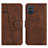 Leather Case Stands Flip Cover Holder Y01X for Samsung Galaxy A71 5G
