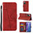 Leather Case Stands Flip Cover Holder Y01X for Samsung Galaxy Note 20 5G