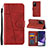 Leather Case Stands Flip Cover Holder Y01X for Samsung Galaxy Note 20 Ultra 5G