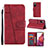 Leather Case Stands Flip Cover Holder Y01X for Samsung Galaxy S20 FE (2022) 5G