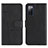 Leather Case Stands Flip Cover Holder Y01X for Samsung Galaxy S20 FE (2022) 5G Black