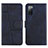 Leather Case Stands Flip Cover Holder Y01X for Samsung Galaxy S20 Lite 5G Blue