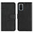 Leather Case Stands Flip Cover Holder Y01X for Samsung Galaxy S20 Plus 5G Black