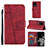 Leather Case Stands Flip Cover Holder Y01X for Samsung Galaxy S20 Ultra 5G