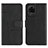 Leather Case Stands Flip Cover Holder Y01X for Samsung Galaxy S20 Ultra 5G Black