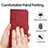 Leather Case Stands Flip Cover Holder Y01X for Xiaomi Redmi 10 Power