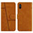 Leather Case Stands Flip Cover Holder Y01X for Xiaomi Redmi 9AT