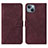 Leather Case Stands Flip Cover Holder Y02B for Apple iPhone 13