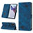 Leather Case Stands Flip Cover Holder Y02B for Motorola Moto Edge X30 Pro 5G