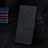 Leather Case Stands Flip Cover Holder Y02B for Samsung Galaxy Quantum2 5G Black