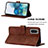 Leather Case Stands Flip Cover Holder Y02B for Samsung Galaxy S20