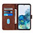 Leather Case Stands Flip Cover Holder Y02B for Samsung Galaxy S20