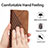 Leather Case Stands Flip Cover Holder Y02X for Motorola Moto G Stylus (2021)