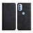 Leather Case Stands Flip Cover Holder Y02X for Motorola Moto G31