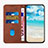 Leather Case Stands Flip Cover Holder Y02X for Oppo Reno7 4G