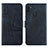 Leather Case Stands Flip Cover Holder Y02X for Samsung Galaxy A11