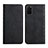 Leather Case Stands Flip Cover Holder Y02X for Samsung Galaxy S20 Plus 5G Black