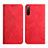 Leather Case Stands Flip Cover Holder Y02X for Sony Xperia 10 III Red