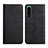 Leather Case Stands Flip Cover Holder Y02X for Sony Xperia 5 III Black