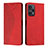 Leather Case Stands Flip Cover Holder Y02X for Xiaomi Poco F5 5G Red