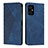 Leather Case Stands Flip Cover Holder Y02X for Xiaomi Redmi Note 11R 5G Blue
